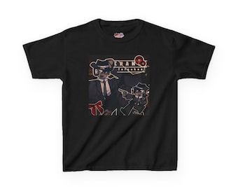 Camiseta infantil con fan art de Roblox Chance, camiseta del juego Foresaken, camiseta de algodón grueso para niños, regalo para gamers, camiseta gráfica