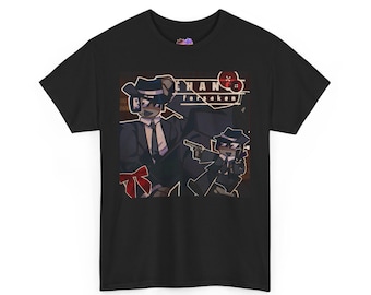 Adult-  Chance from Forsaken Tee, Gaming Gift Shirt, Video Game Apparel, Roblox Game Fan-art Unisex T-Shirt, Gamer Clothing
