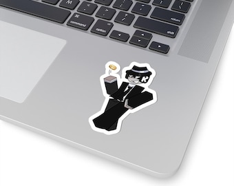 Pegatina "Chance from Forsaken": Fan Art del juego Roblox, calcomanía para portátil