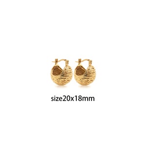 18K Gold Filled Ball Hoop Earrings,Ball Earrings,Everyday Hoops,Minimalist Earrings