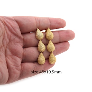 18K Gold Filled Water Drop Stud Earrings,Dainty Earrings,Everyday Earrings,Minimalist Earrings