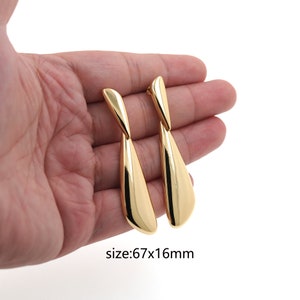 18K Gold Filled Geometric Stud Earrings,Dainty Earrings,Everyday Earrings,Minimalist Earrings