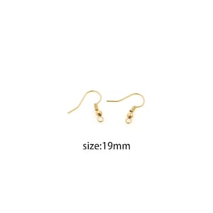 18K Gold Filled French Hook Earrings