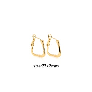18K Gold Filled Twisted Hoop Earrings,Thin Earrings,Minimalist Earrings,Gold Hoop Earrings