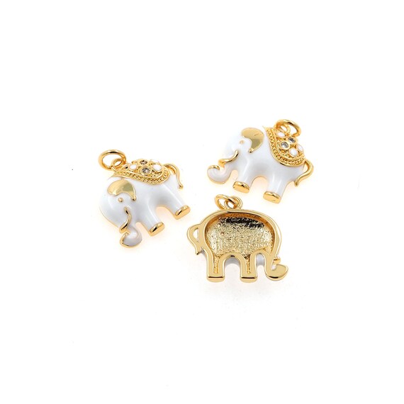 Charme 2 Stks Olifant Charms 59X47Mm Antiek Zilver Kleur Olifant Hanger Bedels Voor Sieraden Maken Sieraden Bevindingen