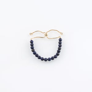 18K Gold Filled Ball Bracelet-Beaded Bracelet-Adjustable Bracelet-Gift for Her