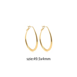 18K Gold Filled Round Stud Earrings,Dainty Big Hoop Earrings,Minimalist Earrings,Gold Hoop Earrings,Huggie Earrings