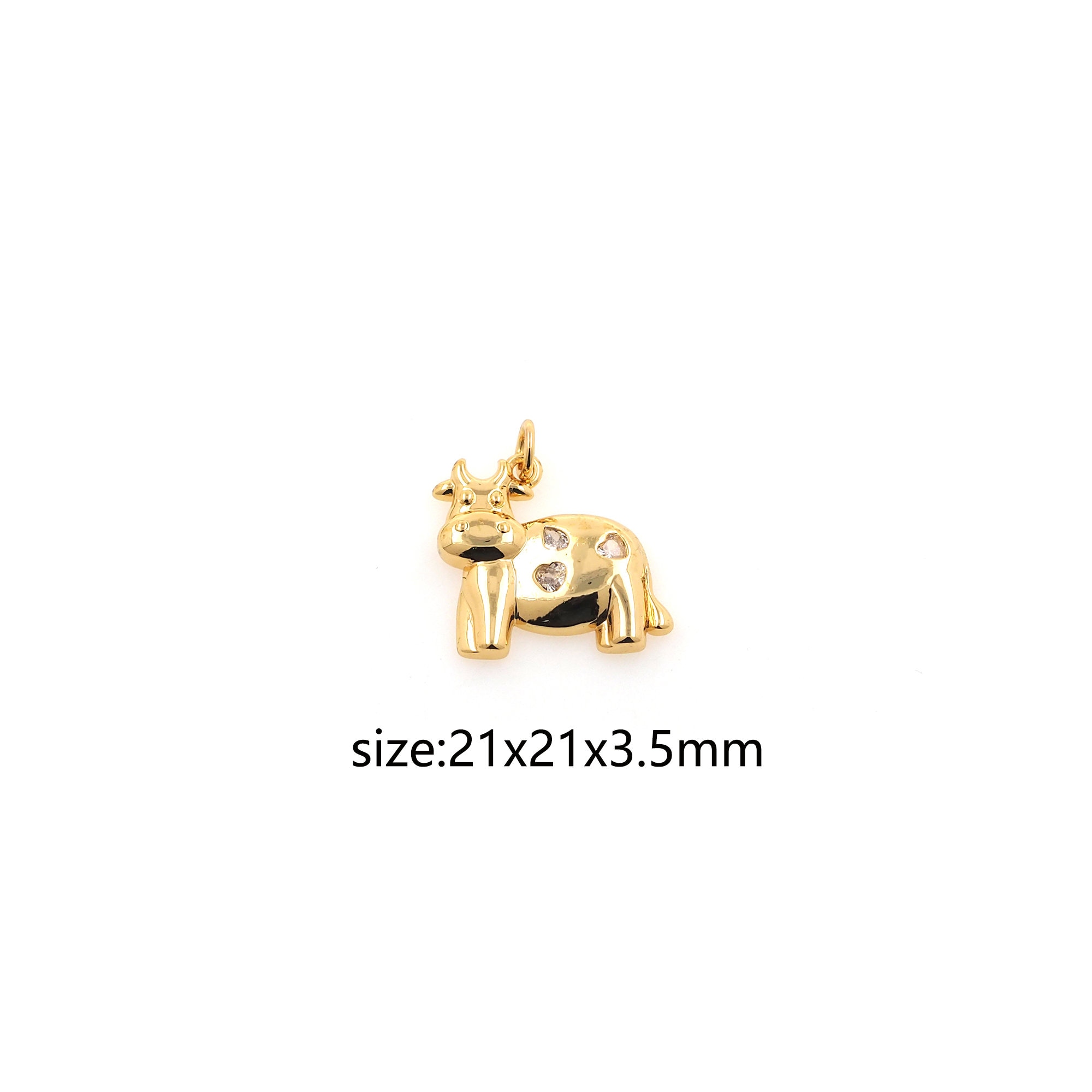 Pandora Cow Charm - Etsy