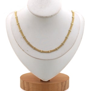 18K Gold Filled Chain Necklace,Minimalist Necklace,Adjustable Necklace,Gift for Her