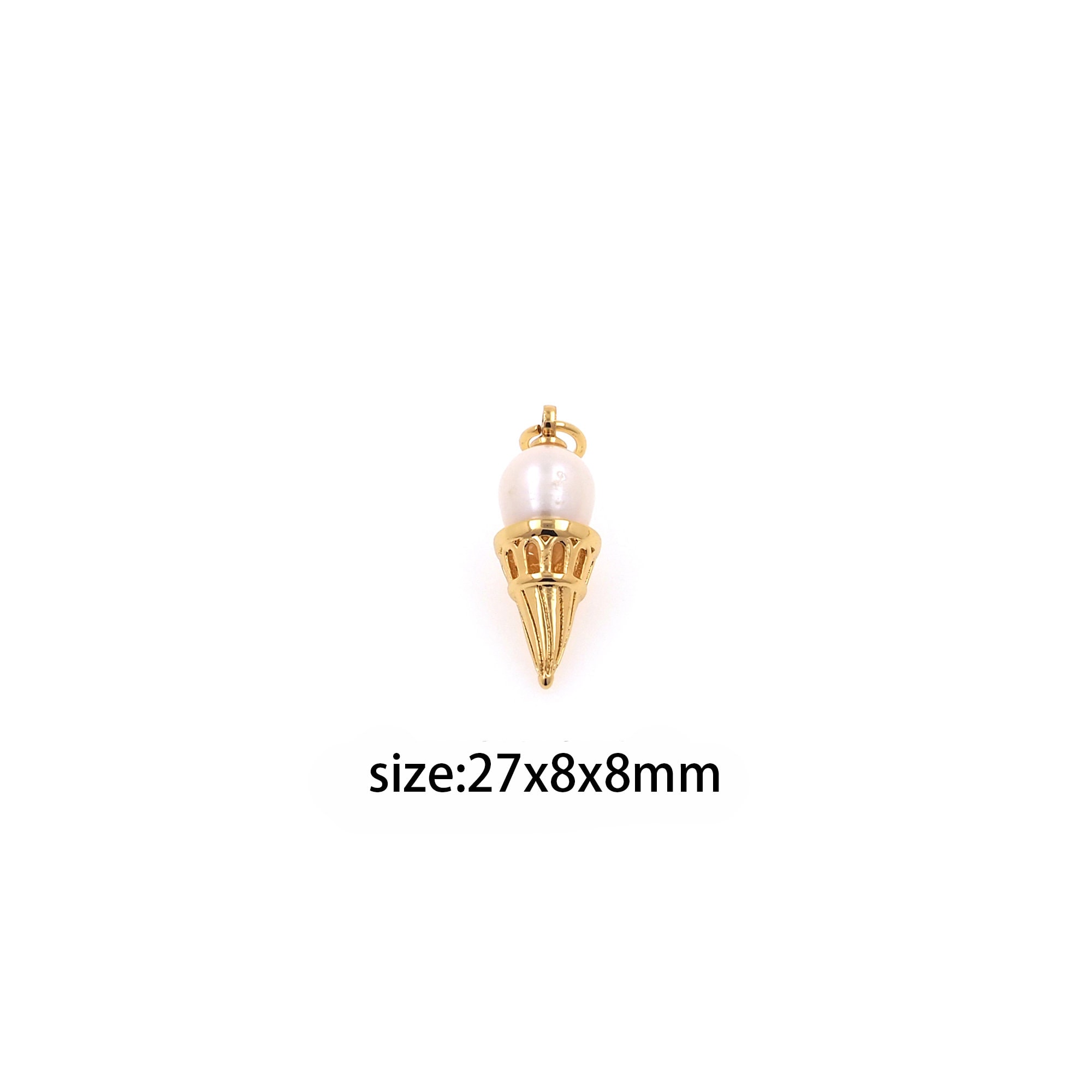 Ice Cream Pearl Necklace - Etsy