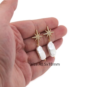 18K Gold Filled North Star Stud Earrings,Gold Earrings,Minimalist Earrings,Everyday Earrings,Dainty Eearrings