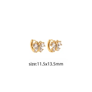 18K Gold Filled Butterfly Hoop Earrings,Dainty Hoop Earrings,Minimalist Earrings,Gold Hoop Earrings,Huggie Earrings
