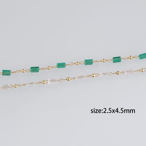 18K Gold Filled Kugelkette, minimalistische Kette, dünne Perlenkette für die DIY-Schmuckherstellung