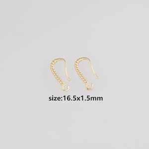 18K Gold Filled Ear Hook,Dainty Ear Hook,Everyday Ear Hook,Minimalist Ear Hook