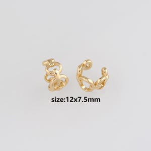 18K Gold Filled Ear Clip,Everyday Eearrings,Dainty Ear Clip,Gold Huggies Hoop Earrings,Boho Earrings