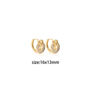 18K Gold Filled Heart Hoop Earrings,Dainty Earrings,Minimalist Earrings,Gold Hoop Earrings