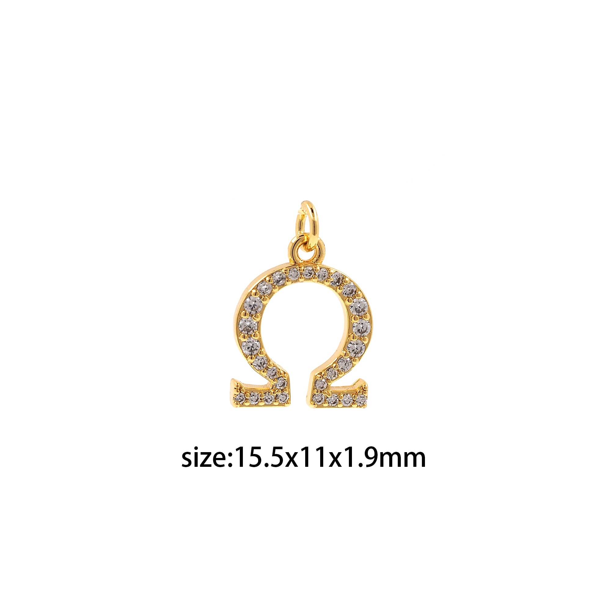 18k Omega Necklace - Etsy