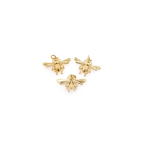 SUNNYCLUE 1 scatola 16 pezzi 4 stili Ciondolo A Forma di Libellula Argento Piccoli Ciondoli A Insetti Metallo Cavo Animali Volanti Ciondoli Cristallo Fascino Dorato per La Creazione di Gioielli Fornit