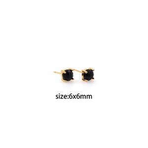 18K Gold Filled Round Stud Earrings,Dainty Hoops,Round Huggie Hoops,Minimalist Earrings