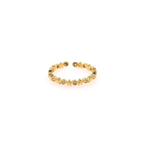 18K Gold Filled Star Rings,Celestial Ring,Stackable Ring,Adjustable Ring,Dainty Ring,Open Ring