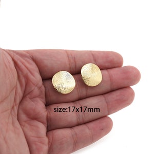 18K Gold Filled Oval Stud Earrings,Gold Hoop Earrings,Minimalist Earrings,Everyday Earrings,Dainty Eearrings