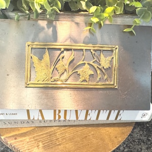 vintage park sherman cigarette box Art Deco Co. Aluminum Pack Case Springfield WW2 Vintage Cigarrette Case Park Sherman