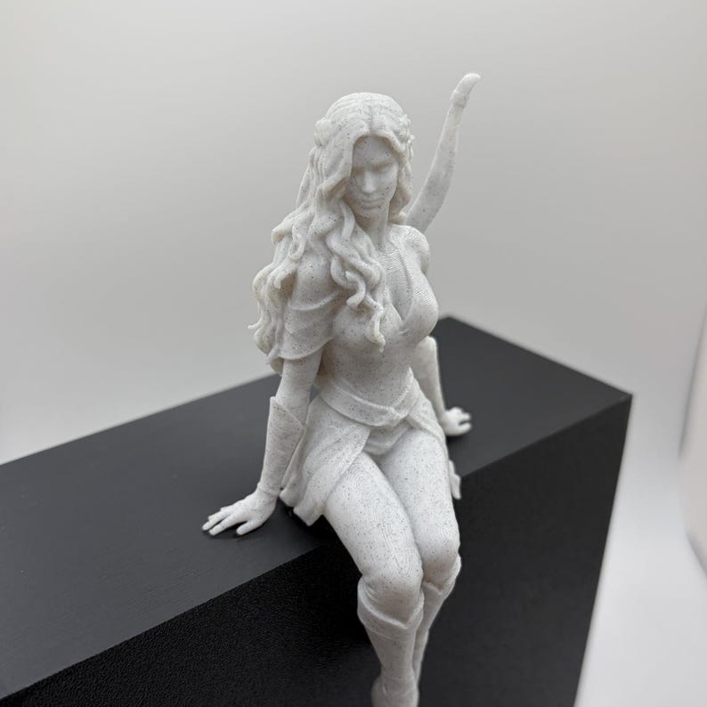 Fae High Lord & Huntress Shelf Sitters | BookTok Decor Gift | Romantasy Bookish Buddies | High Court Faeries Huntress Fae Female