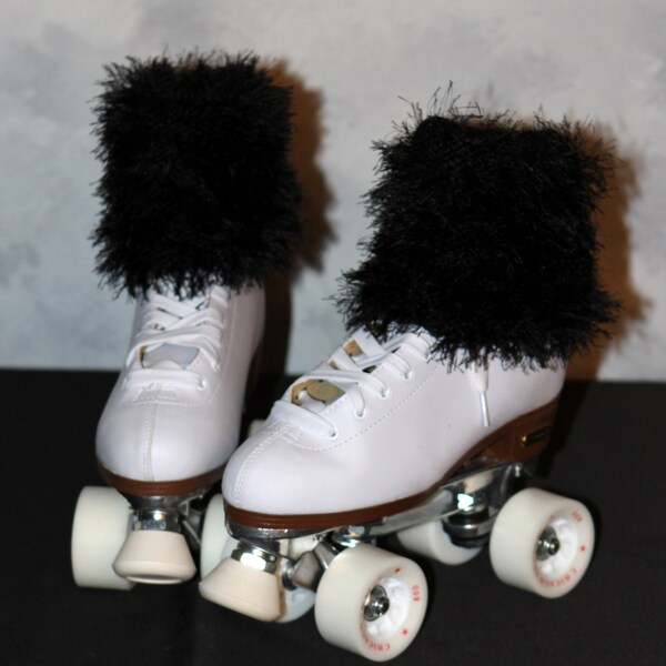 Roller Skate Cuffs - Roller Skate Accessories - Ice Skate Cuffs -shoe cuffs - boot cuffs - girls boot cuffs - boot topper - shoe boot topper