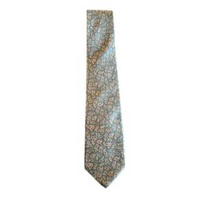 Liberty of London 1980s Men’s Paisley Silk Tie Made in England