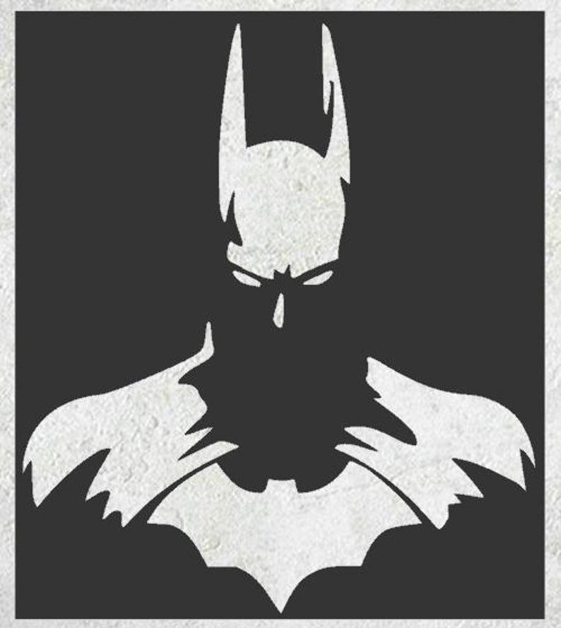 BATMAN SVG DXF Wall Art Cut Files | Cricut, Silhouette & Laser Ready ...