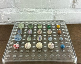 Antique marbles set of 20 rare marbles - Latticino Marbles - China Marbles and more