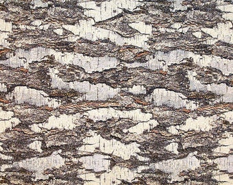 Birch Bark Upholstery Tapestry Toile Fabric 1 Yard 78" Wide Heavy Weight