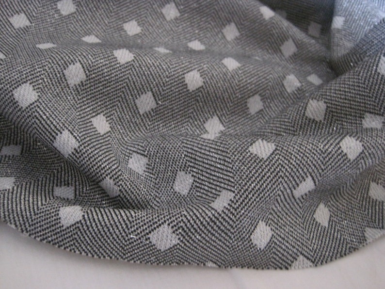 Gray Sparkly Stretch Fabric for Apparel Evening Wear Skating Dancing 60 wide