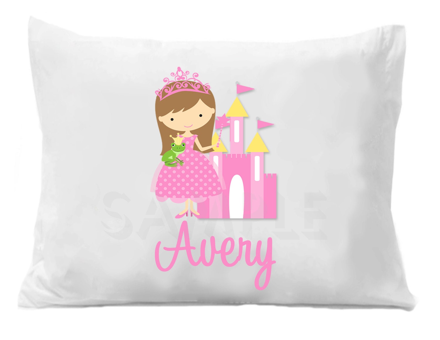 Kids Bedding Princess Pillow Case Kids Pillow Case Etsy