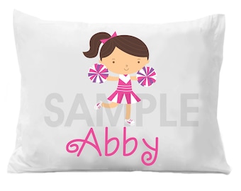 Cheerleader Personalized Pillow Case