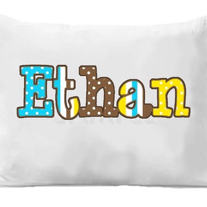 Cheetah Zebra Personalized Name Pillowcase Cheetah Zebra Personalized Pillow Case image 3