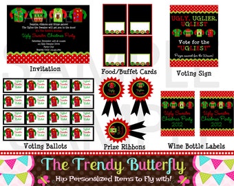 Ugly Sweater Party Package Printable Party