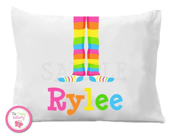 Personalized Sleepover Pillow Case , Pajama Personalized Pillowcase Il_570xn