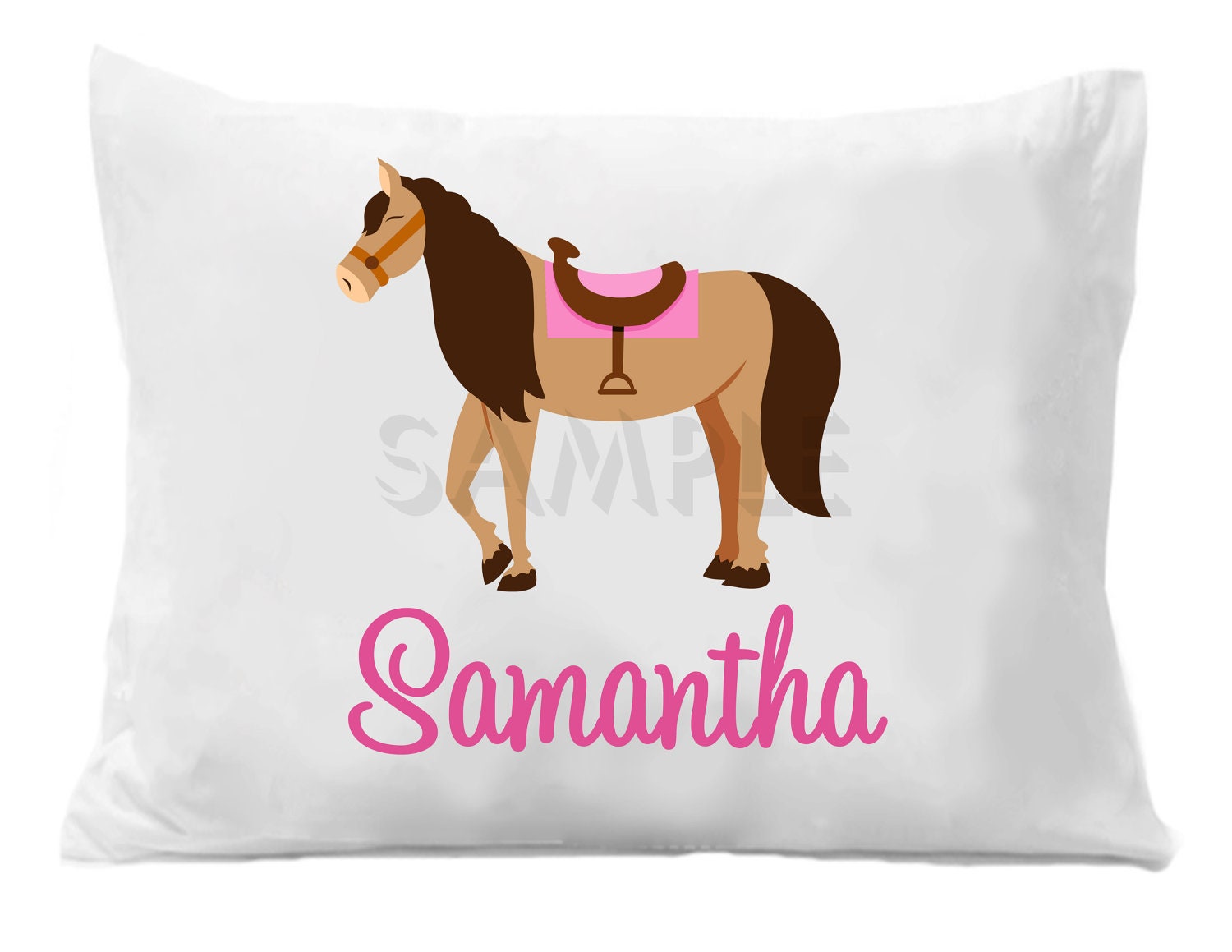 horse pillow case