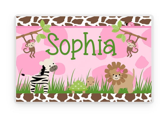 personalized placemats for toddlers