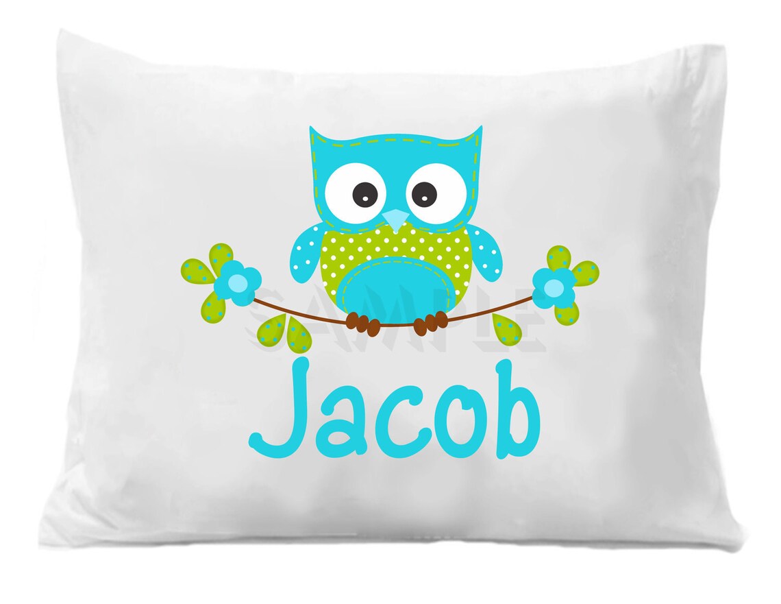 Owl Pillow Case Owl Pillow Case Etsy