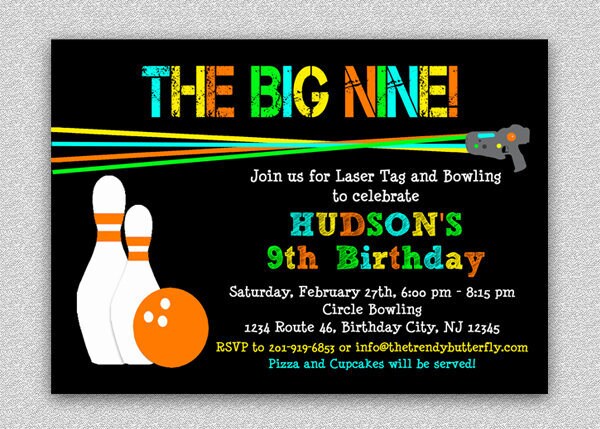 Bowling and cheap laser tag