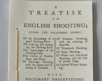 A Treatise on English Shooting