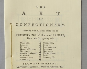 De kunst van het zoetwaren