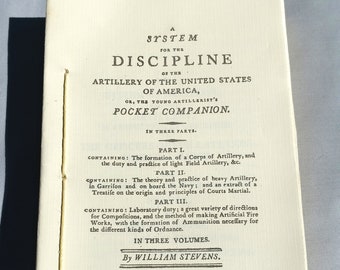 A system for the discipline of the artillery of the United States of America