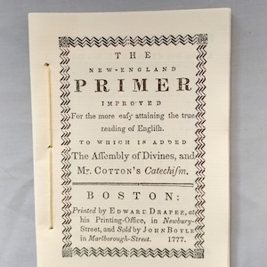 The New England Primer image 1