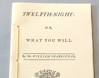 Shakespeare's Twelfth Night