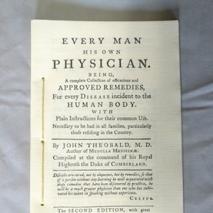 Every Man His Own Physician image 1