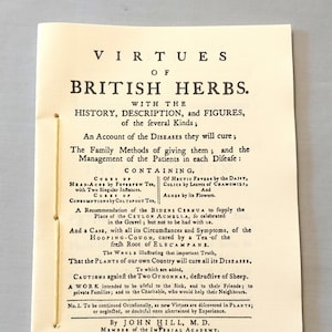 Virtues of British Herbs