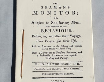 The Seaman's Monitor or Advice to Sea-Faring Men